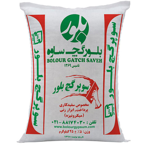 گچ مخصوص پرداخت و ابزارزنی (سوپر)