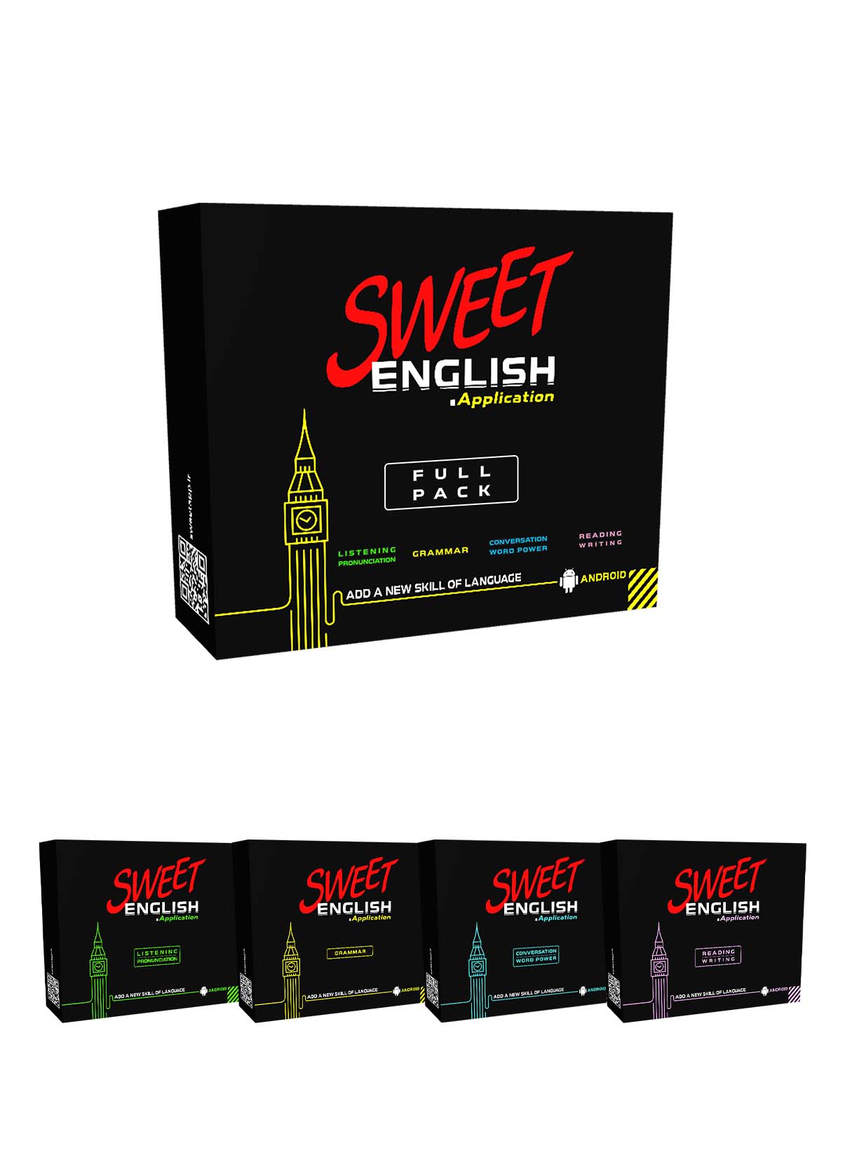 Sweet English Application – Full Pack