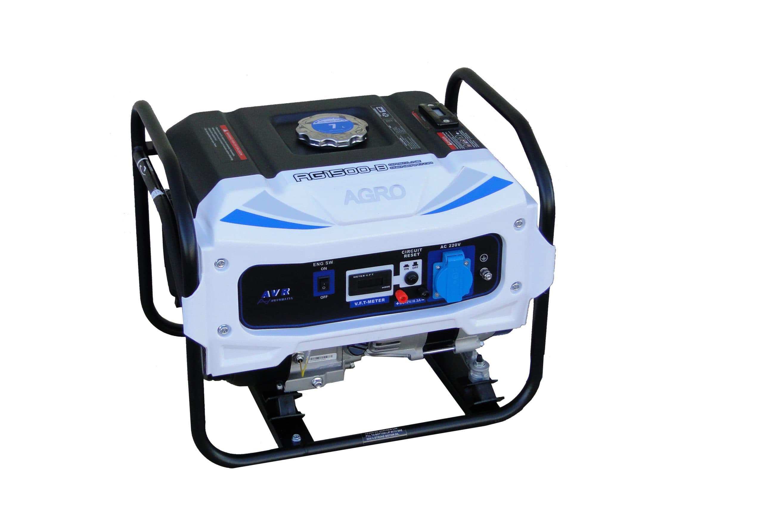موتور برق کلاسیک بنزینی تک فاز1.3KW هندلی اگرو ماشین مدل AG1500B