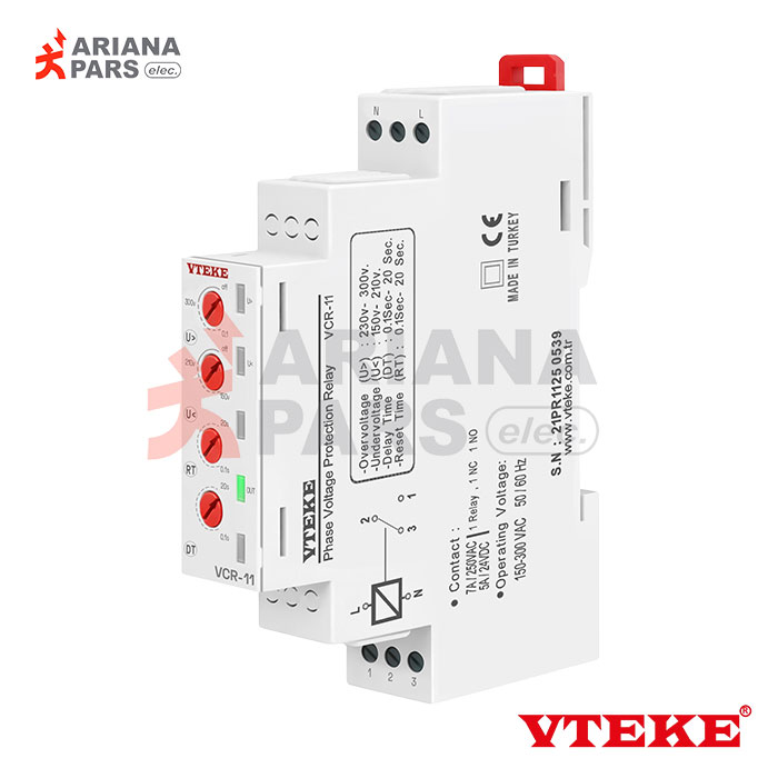 رله حفاظت VTEKE وی تک PPR-24FN