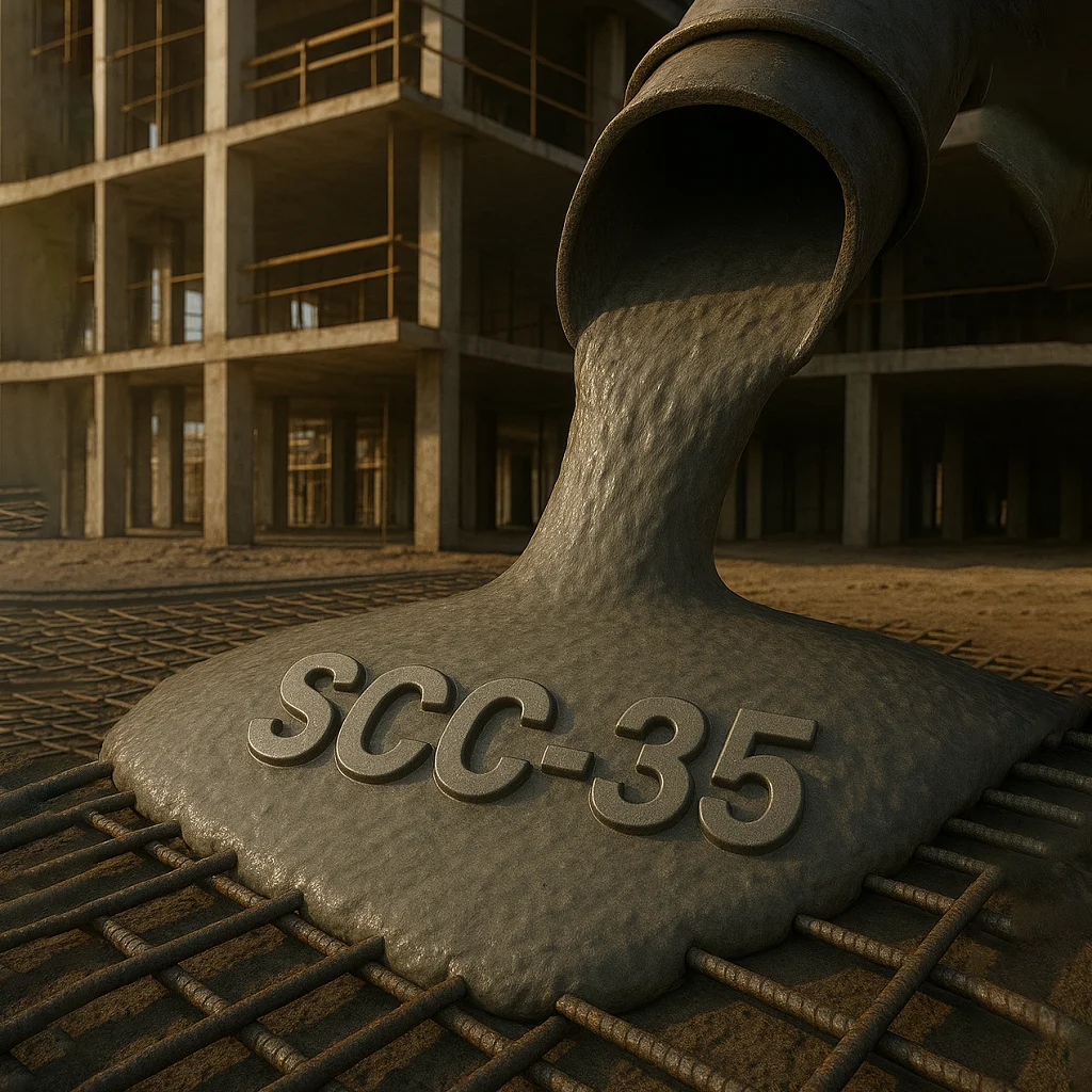 بتن خودمتراکم SCC-C35