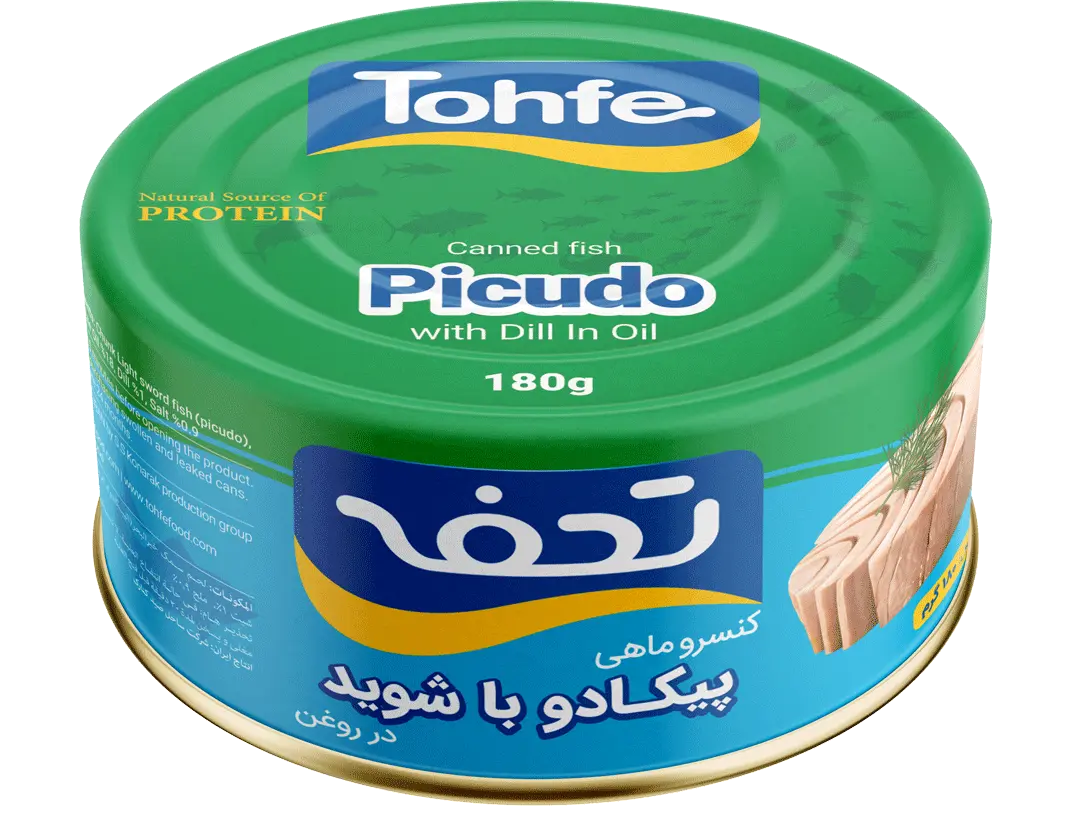 کنسرو ماهی پیکادو در شوید
